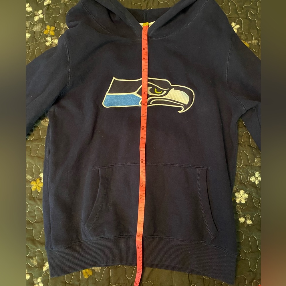 NFL Pink Victoria’s Secret Seattle Seahawks Sweatshirt Hoodie Size S - Picture 8 of 8